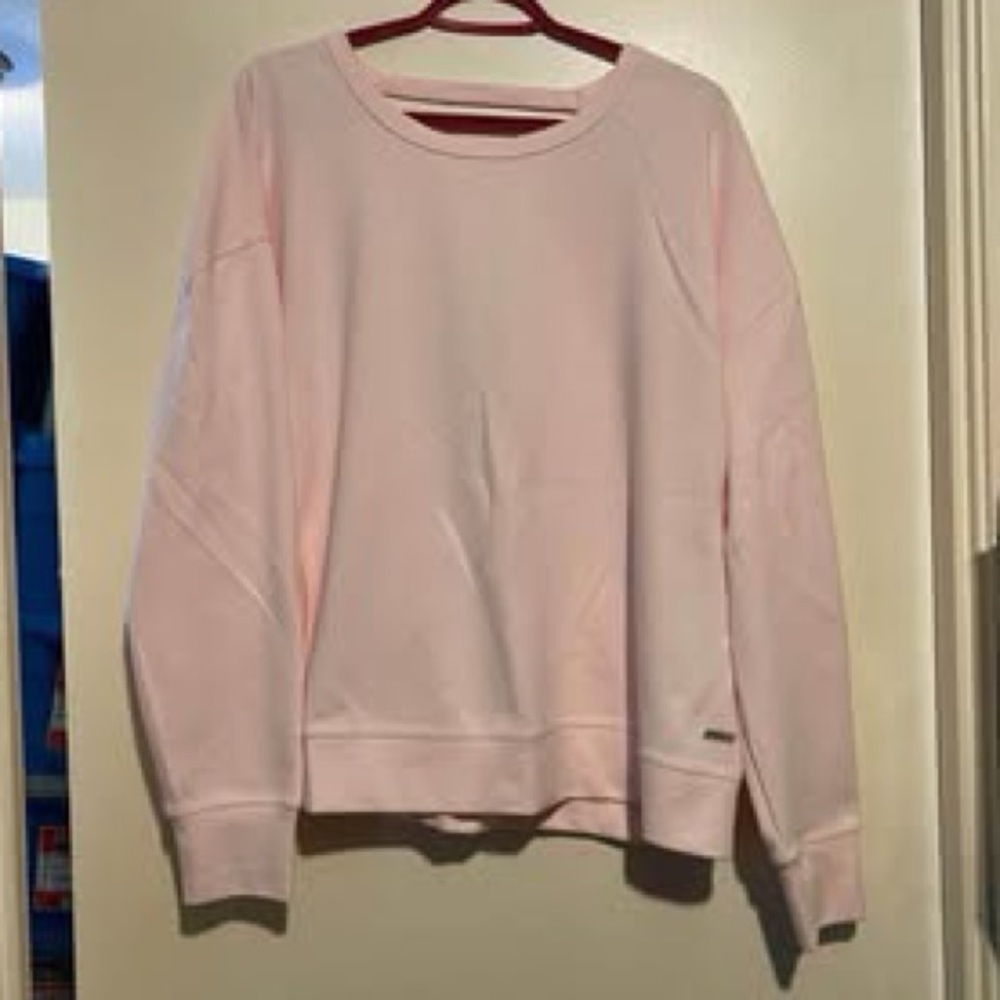 ATHLETIC WORKS ATHLETIC WORK OUT OPEN BACK SWEATSHIRT